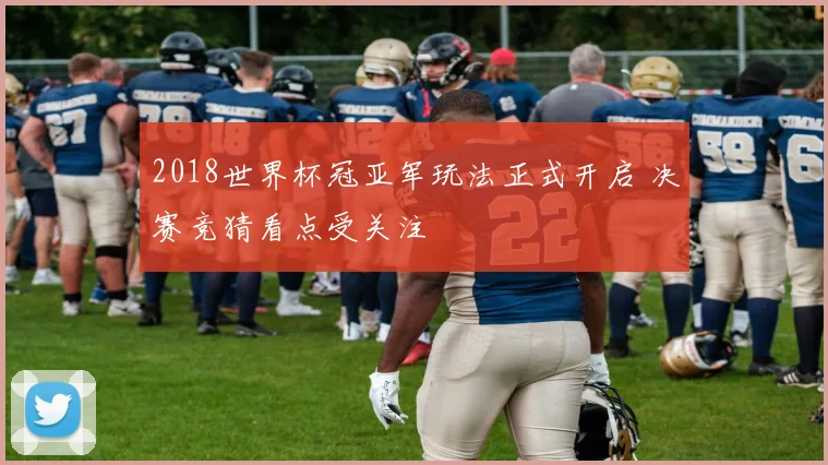 2018世界杯冠亚军玩法正式开启 决赛竞猜看点受关注
