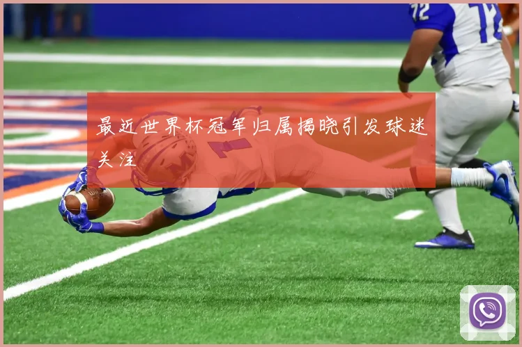 最近世界杯冠军归属揭晓引发球迷关注